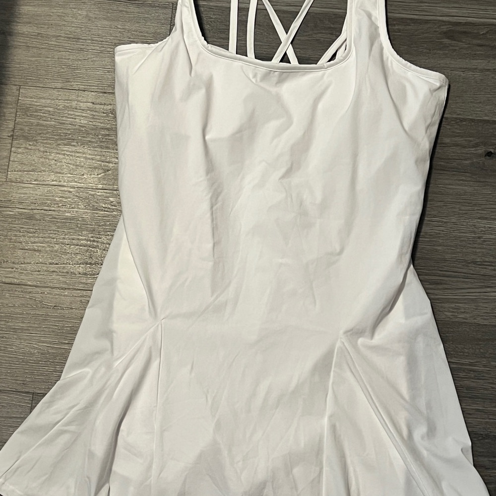 Mono B White Strappy Dress